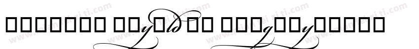 Bickham Script MM Regular字体转换